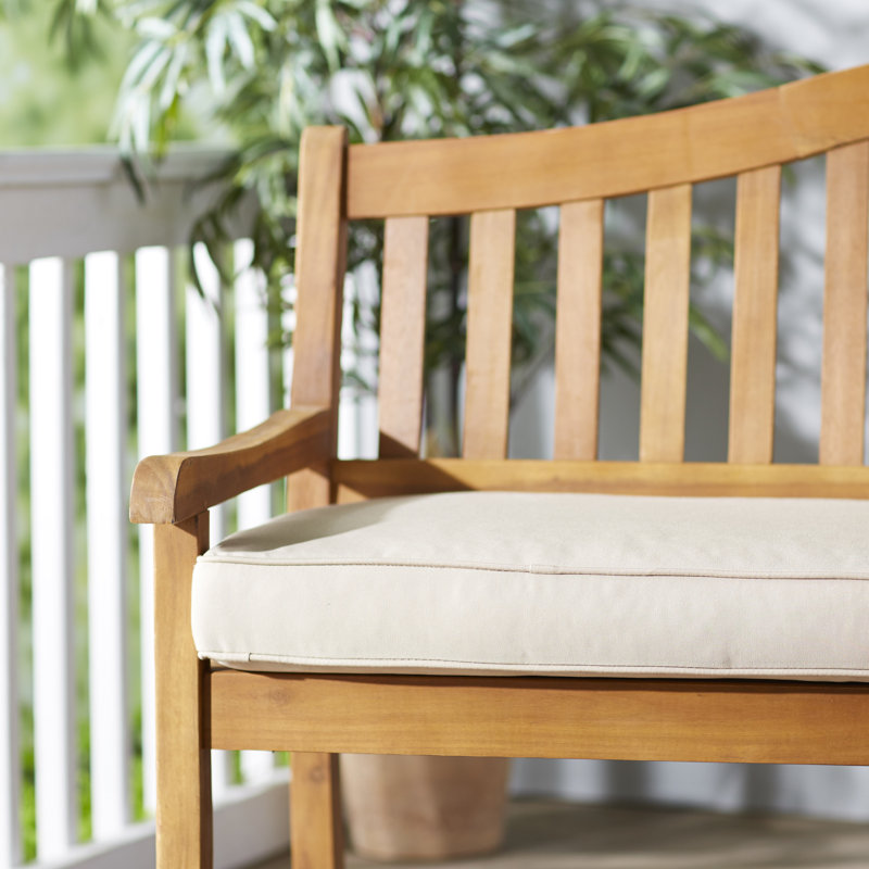 Coussin de siège d'extérieur Sunbrella, L 60 po x P 19 po