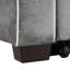 Lit tapissier de 61,4 po, canapé-lit escamotable avec deux coussins décoratifs, double port de chargement USB-1494082022