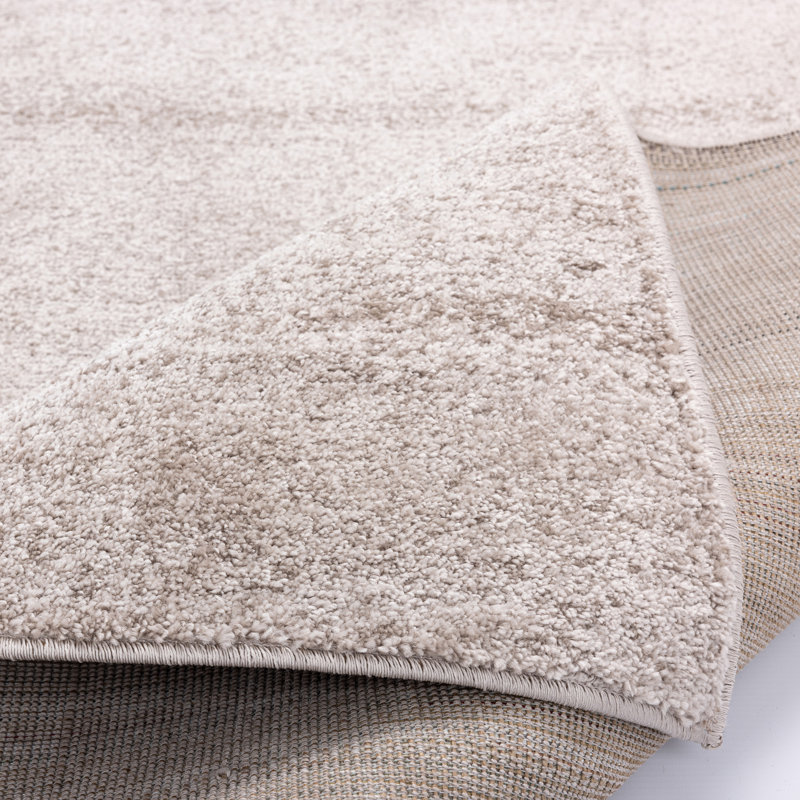 Paola Solid Colour Area Rug, Rectangular 57 x 90cm