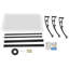 DENFER Polycarbonate Cover Retractable Door / Window Awning-102802388