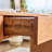Solid Cherry Wood Modern Desk