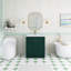 Ensemble de meuble-lavabo autoportant 29,5 po avec plateau en résine 29,5 po-869439371