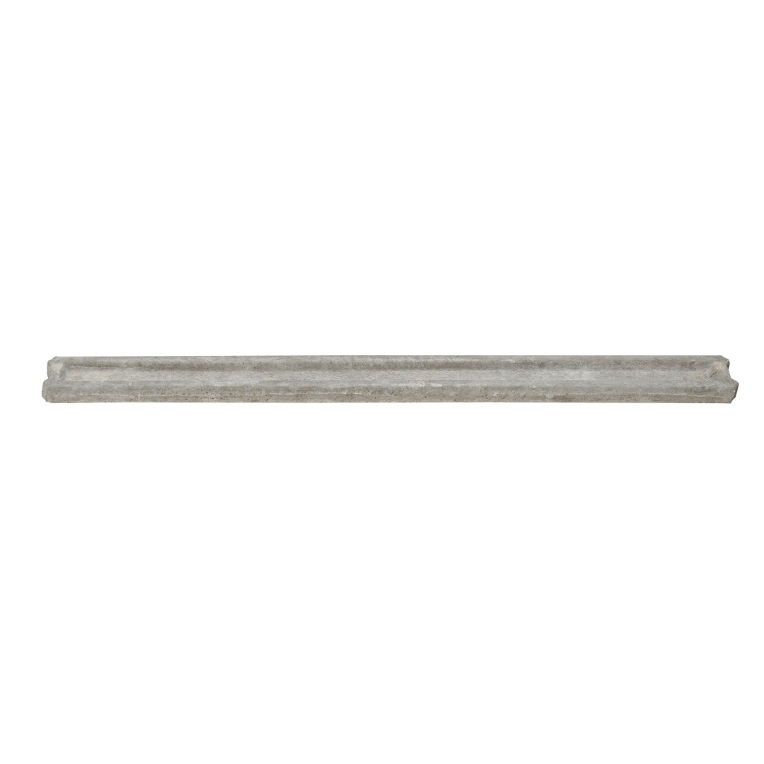 14.5cm H x 183cm W Concrete Corner Post