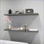 Tablette flottante grise
