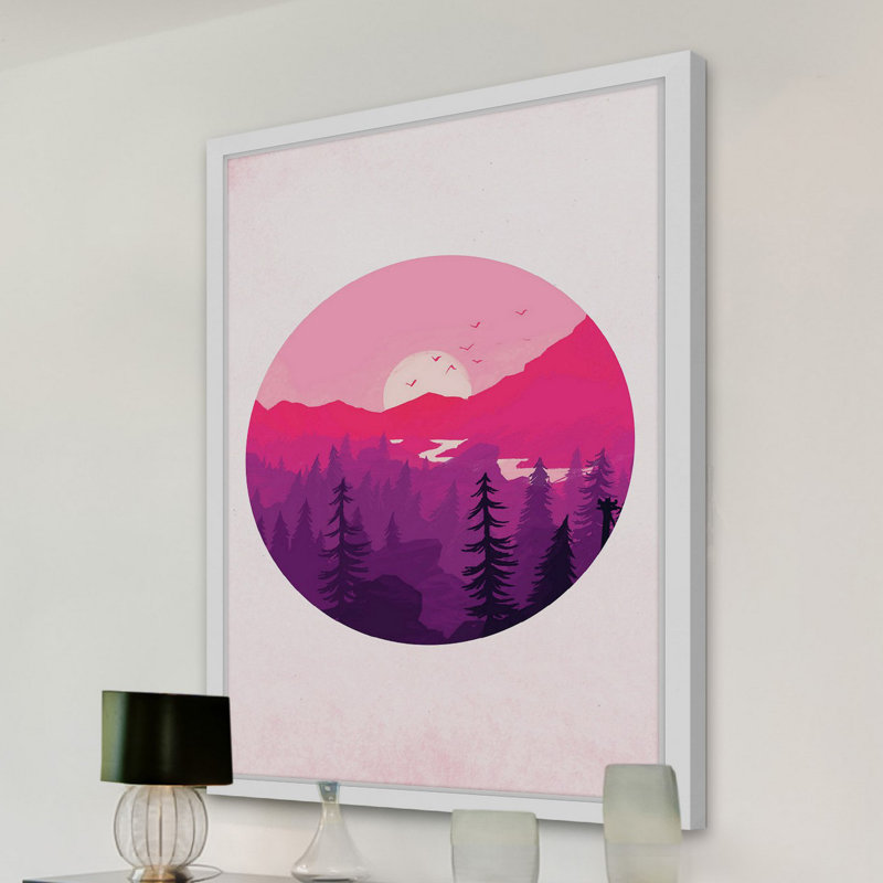 Single Picture Frame Painting, 61cm H x 41cm W x 3.81cm D