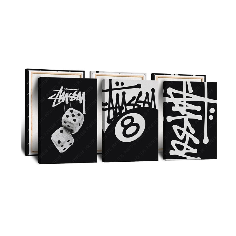 3 Piece Wrapped Canvas Print