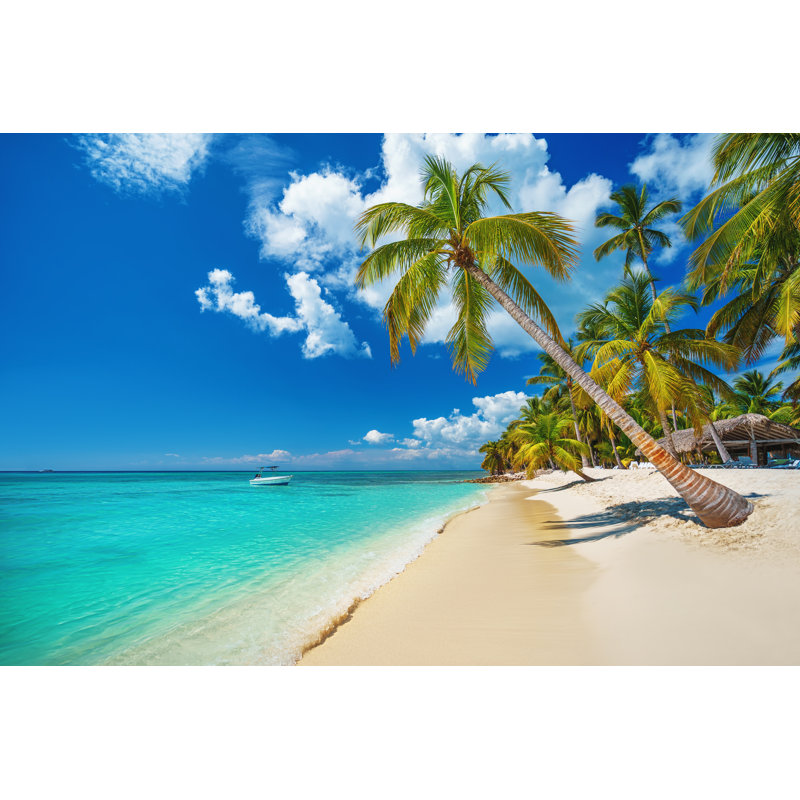 Beach In Punta Cana by Valio84sl - Wrapped Canvas Print, 81cm H x 122cm W x 3.8cm D