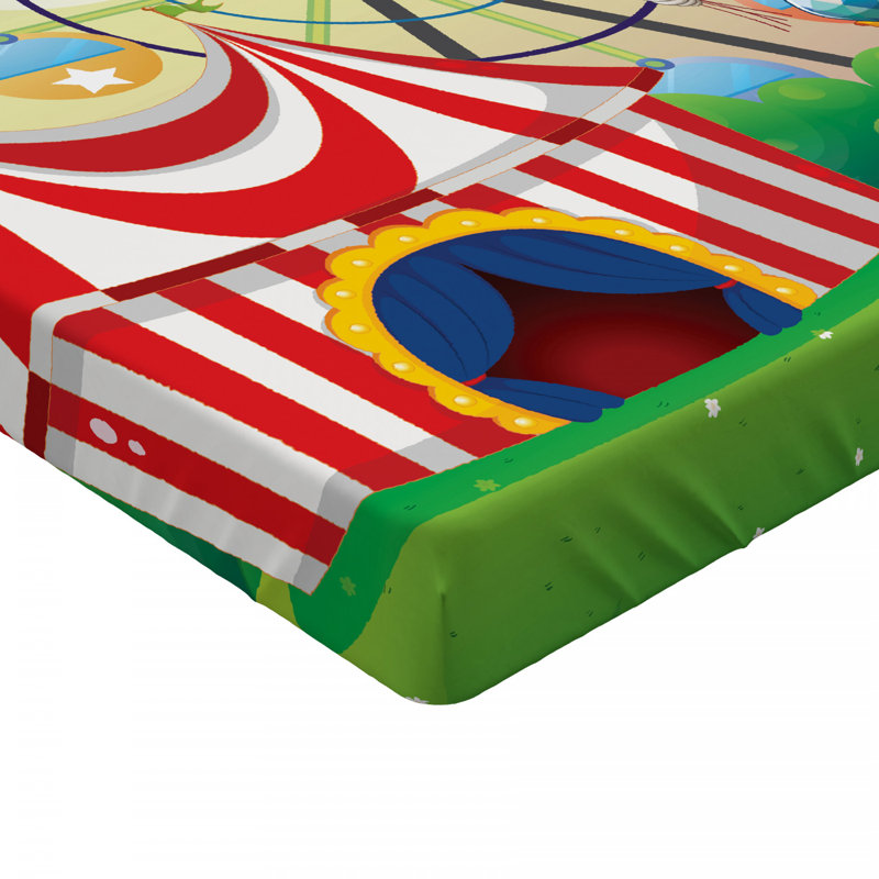 Circus Microfiber Fitted Sheet, Full Fitted Sheet