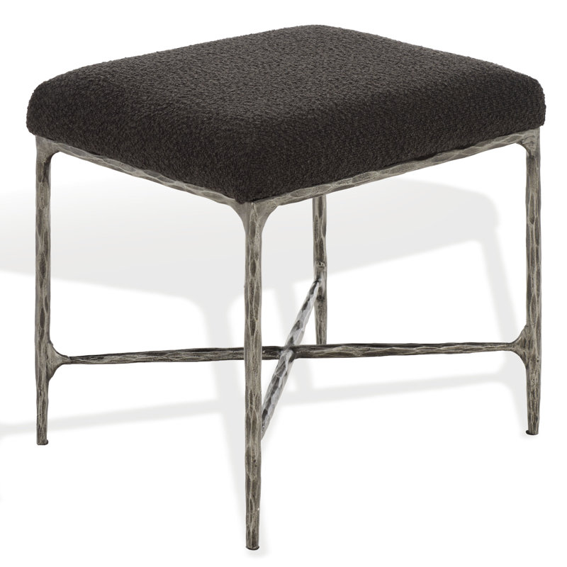 Jaysion Upholstered Ottoman, Black