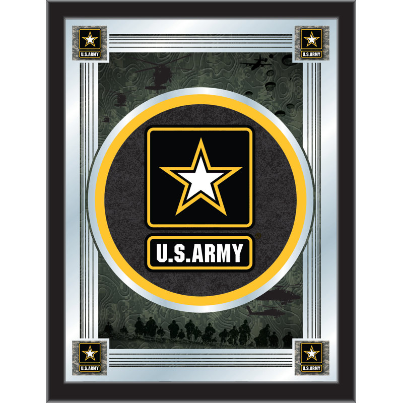 « logo mirror », impression encadrée US Armed Forces, Armée