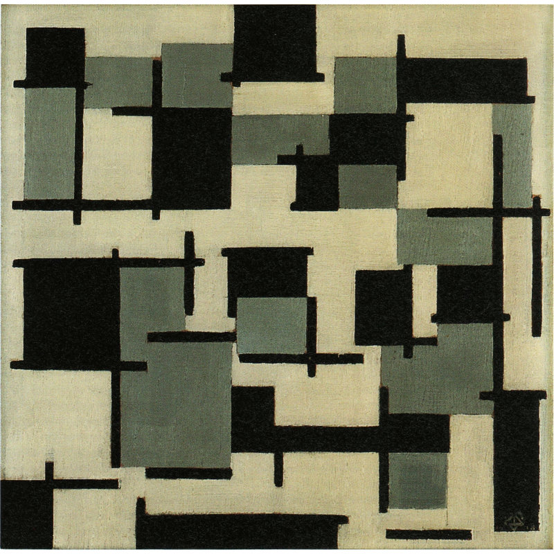Composition XIII (1918), 28" H x 28" W x 1.5" D