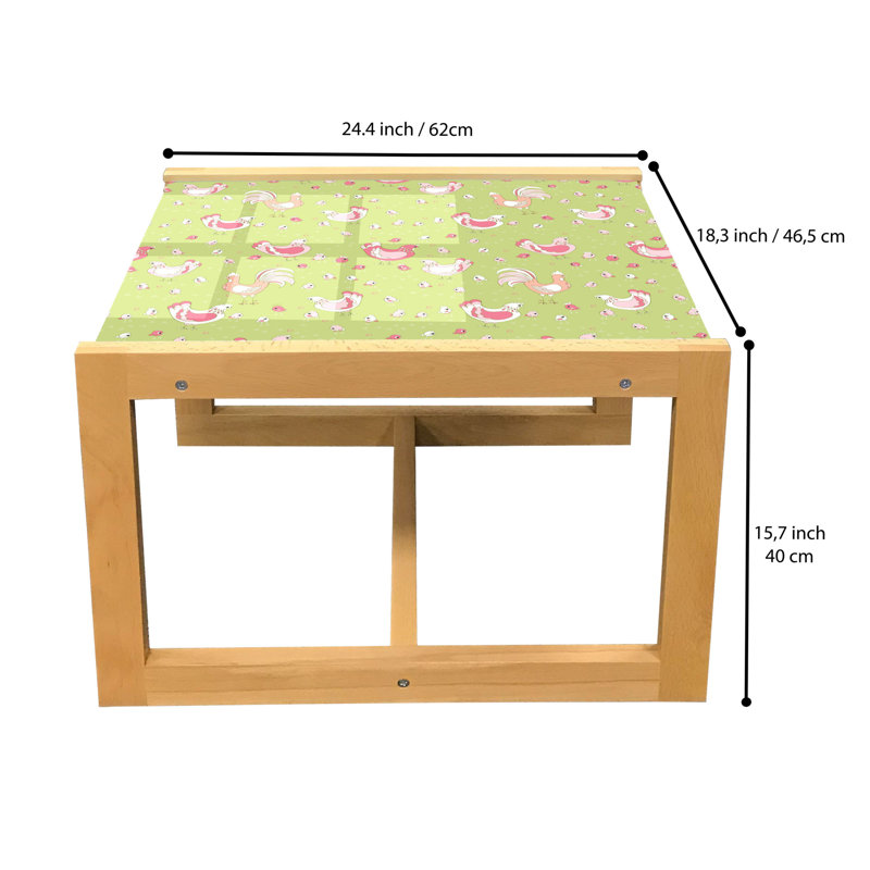 Jamilka Sled Coffee Table, 62cm H x 46cm W x 40cm D