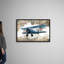 Biplane 1-impression d’art graphique sur toile-408604645-408604647