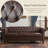 83.66'' Faux Leather Sofa-570051052