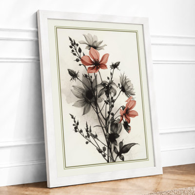 Stem Study Botanical - Framed Print