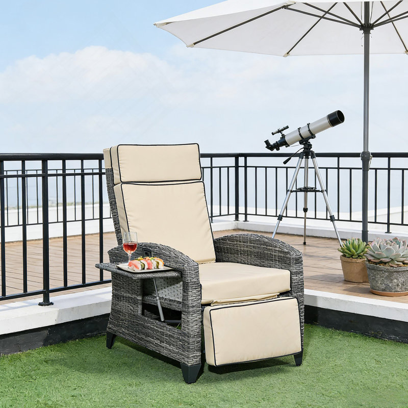 Méridienne inclinable, Fauteuil inclinable d'extérieur