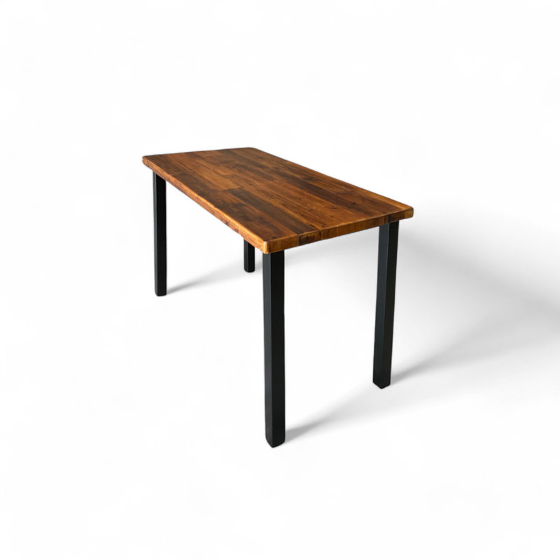 Bureau en bois récupéré, H 30 po x l 42 po x P 24 po