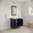 Belmar 30'' Single Bathroom Vanity with Marble Top-1994078845