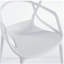 Ensemble de salle à manger 1 + 4,5 pièces, table de salle à manger de style Mid-Century pour 4 à 6 personnes avec plateau en panneau de fibres à densité moyenne, table de salle à manger à piédestal, table basse de loisirs, ensemble blanc-1154498734