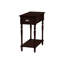 Table d'appoint, table d'appoint à 2 niveaux, table de bout, étroite, table de chevet, chambre à coucher, lampe, tiroir de rangement, placage, traditionnel-1918865291