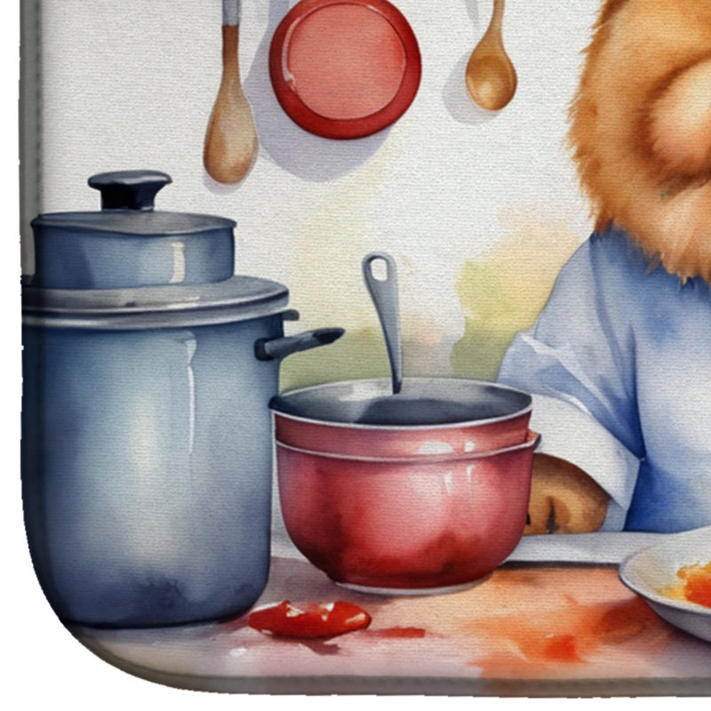 Tapis de séchage Chow Chow The Chef