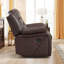 Ensemble de 2 fauteuils inclinables 39,5 po en cuir Vegan Classic-1649510024