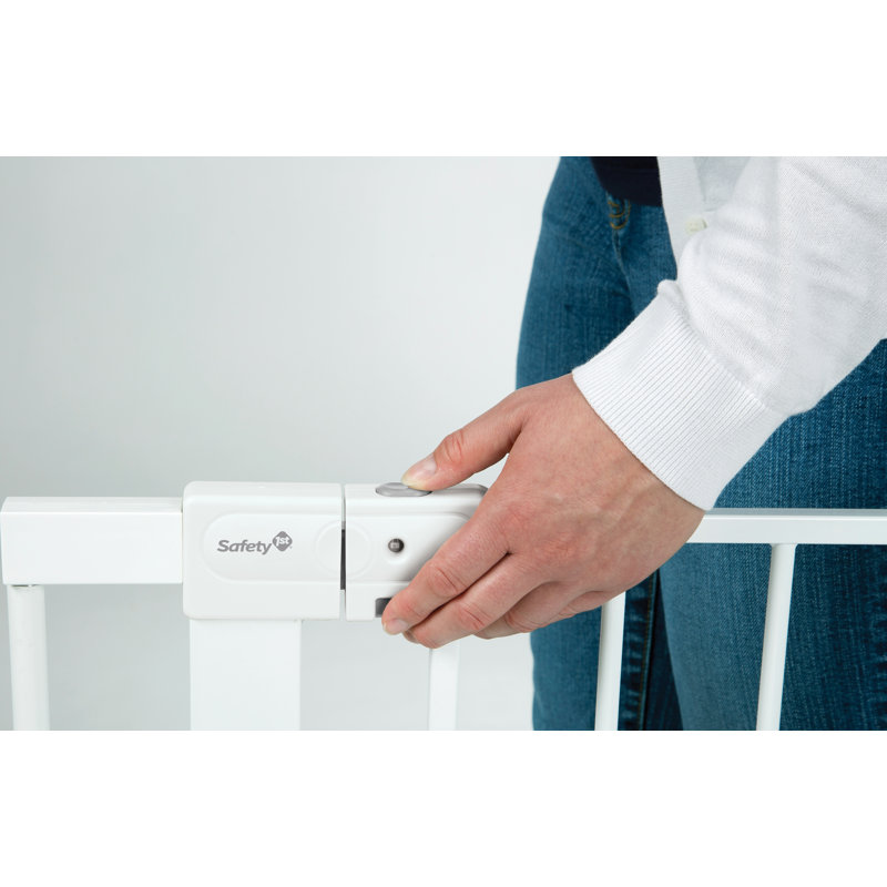 Barrière à fermeture automatique Safety 1ˢᵗ® Easy Install, Blanc
