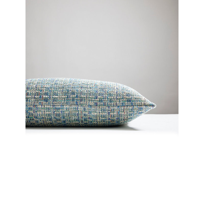 Faye Lumbar Pillow Cover & Insert, Cornflower