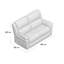 Arras 2 Seater Reclining Loveseat-21575883