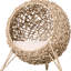 Lit surélevé pour chat, beige avec un intérieur confortable et confortable