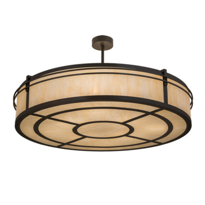 Lustre tambour 8 lumières Sargent