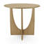 Geometric Solid Wood End Table-64468346