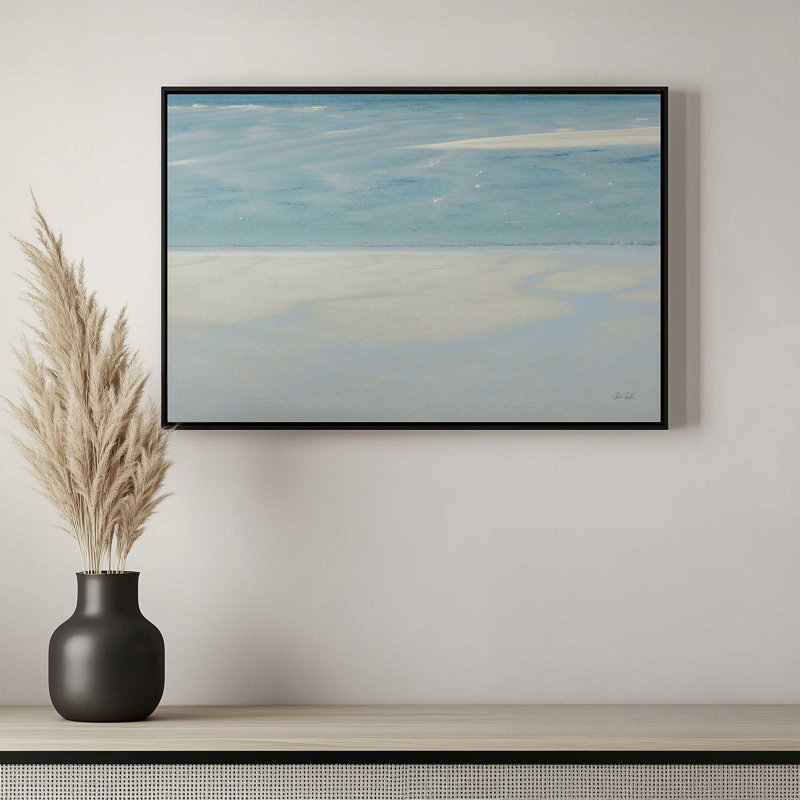 «Serenity II» par Deborah Revell, reproduction d'art, L 36 x H 24, Blanc, Toile avec cadre