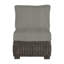 Fauteuil de chambre modulaire rustique tissé noyer noir-600847749-607864369-607864359