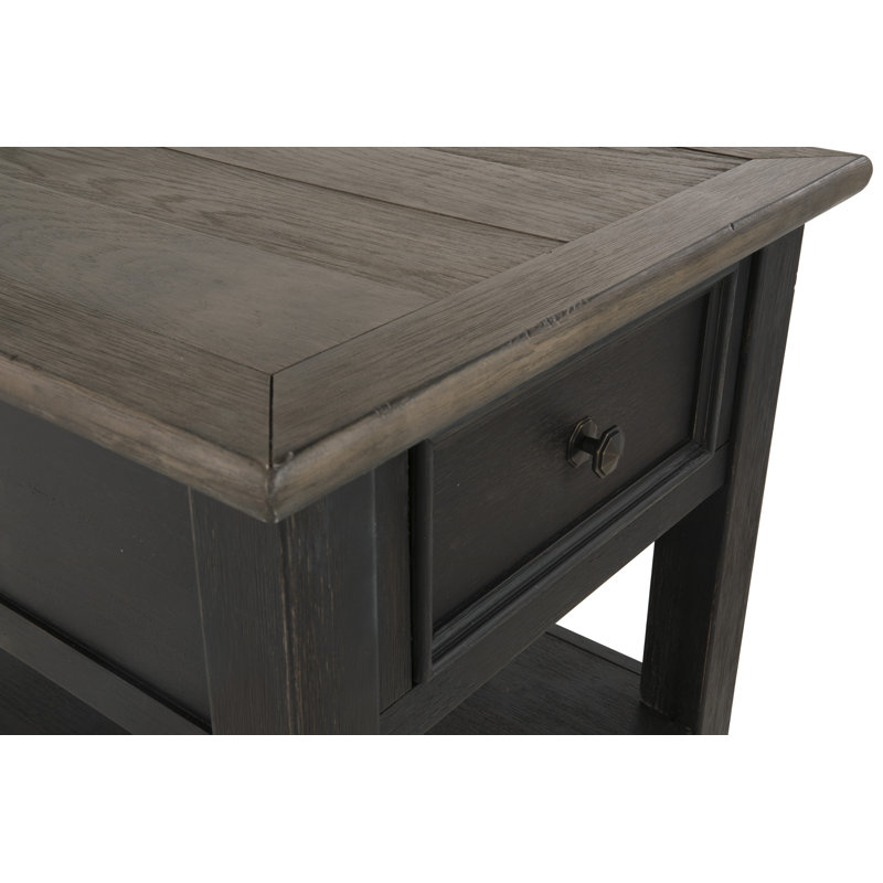 Edmore End Table with Storage