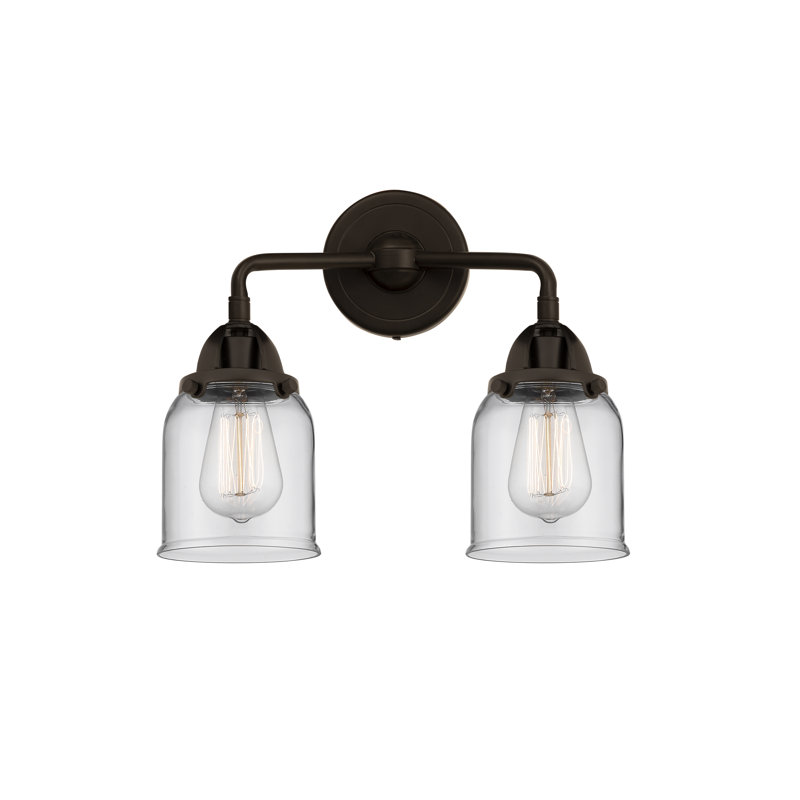 Shauna 2 - Light Vanity Light, Incandescent, Clear, Oil Rubbed Bronze