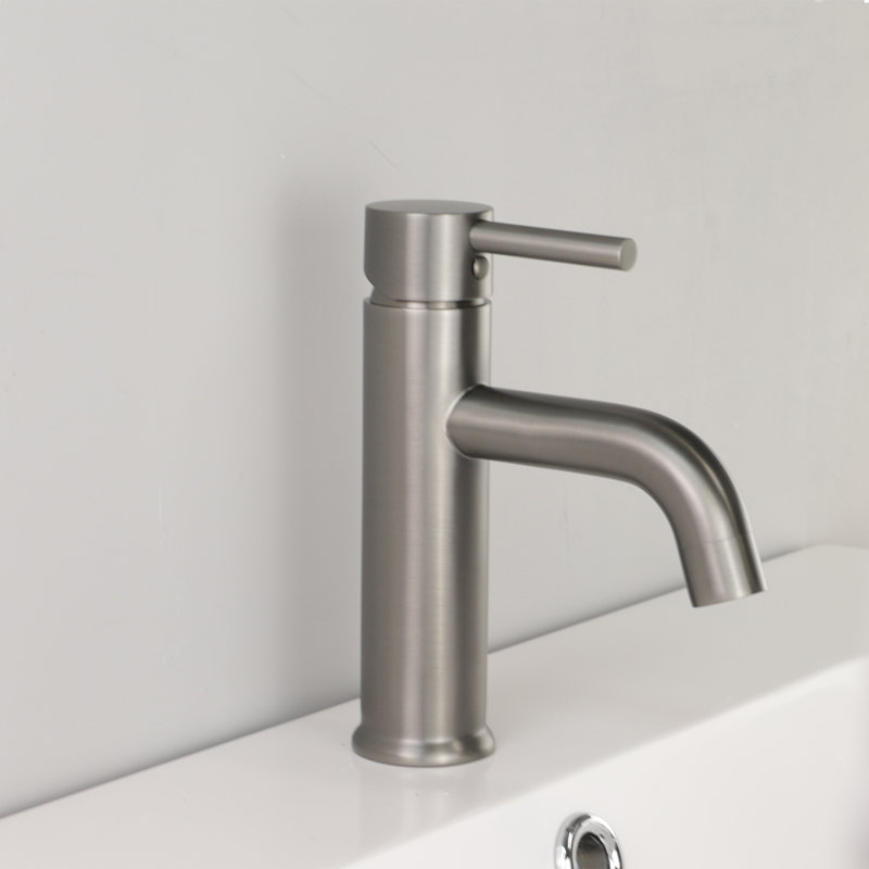 Robinet de salle de bain monotrou Louth, Graphite noir