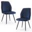 Chaises de salle à manger rembourrées Monno Chenille-1119462753