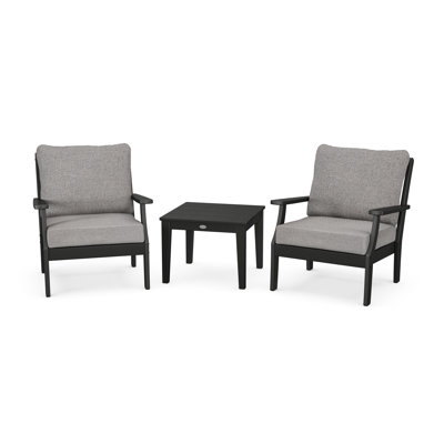 Ensemble de conversation à assise profonde 3 pièces Braxton