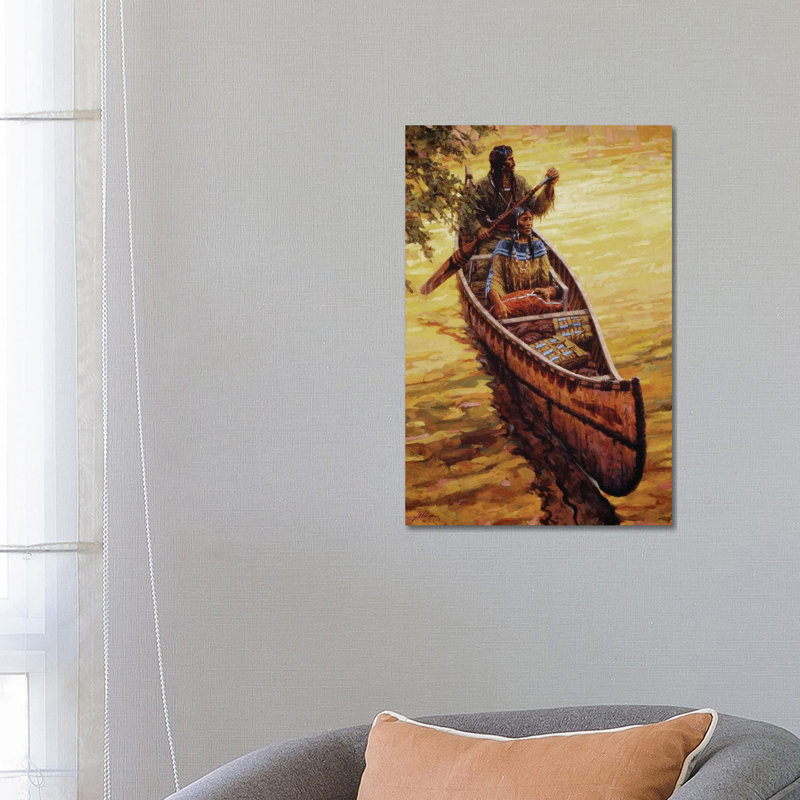 His Treasures 1 Piece Wrapped Canvas Wall Art, 66.04 cm H x 45.72 cm W x 1.91 cm D