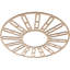 Médaillon de plafond en bois ajouré 32 po x H 11 5/8 po x T 3/8 po Hale-63412160-63412171