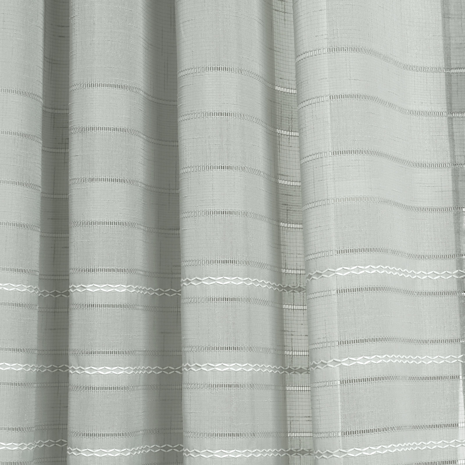 Westerman Sheer Polyester Curtain, Gray