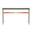 Equus 54" W Glass Top Console Table-1811212740-1810315072-1810315086