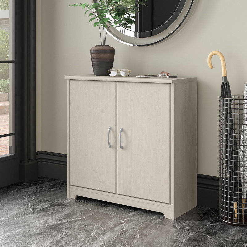 Armoire d'appoint 29,72 po de large Eivan, Chêne blanc lin