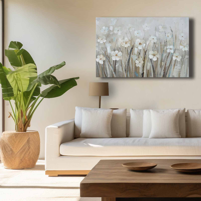 Peinture décorative sur toile