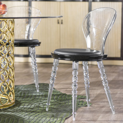 Chaise d'appoint rembourrée Danute