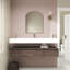 Ensemble de meuble-lavabo simple mural Alysa-71095506