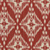 Cranberry Red Ikat