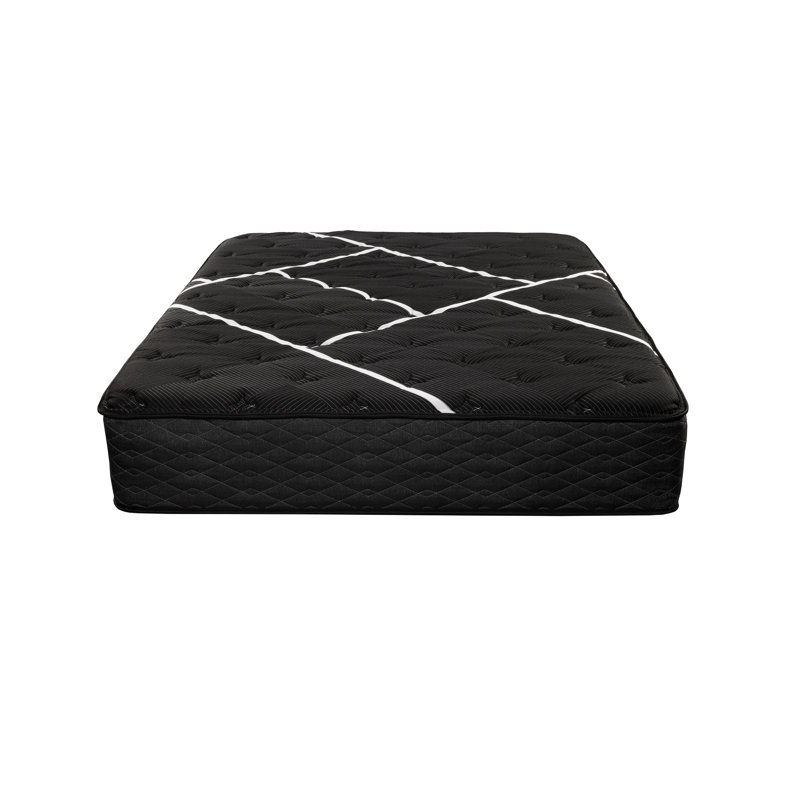 Matelas double avec gel rafraîchissant et mousse de soutien, conception merveilleuse à ressorts centraux, largeur de 54 pouces avec technologie de changement de phase à double système, unité à mémoire de forme enveloppée individuellement