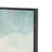 Cole And Grey Canvas Mountains And Lake View Abstract Living Room Framed Wall Art With Black Frame